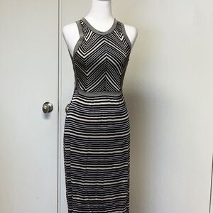 Trina Turk Long Striped Halter Dress
